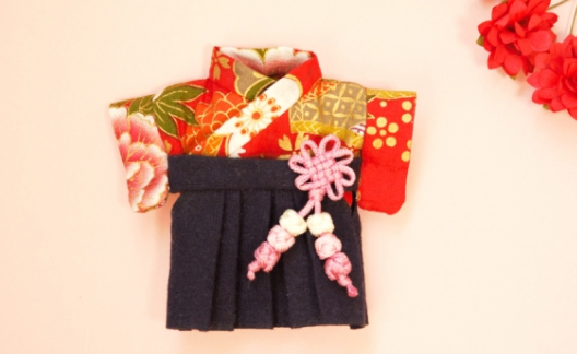 袴と着物の折り紙
